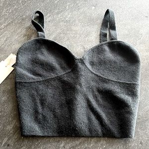 Aritzia knit crop top by Wilfred.